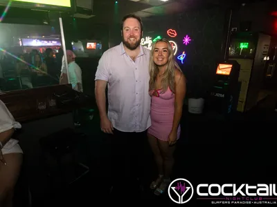 A professional photo of guests enjoying themselves at Cocktails Nightclub from our gallery.