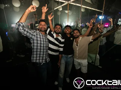 A professional photo of guests enjoying themselves at Cocktails Nightclub from our gallery.