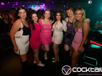 A professional photo of guests enjoying themselves at Cocktails Nightclub from our gallery.