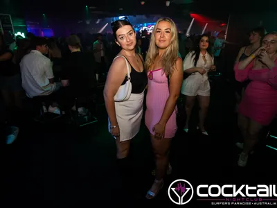 A professional photo of guests enjoying themselves at Cocktails Nightclub from our gallery.