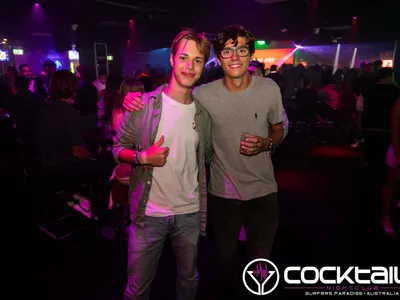 A professional photo of guests enjoying themselves at Cocktails Nightclub from our gallery.