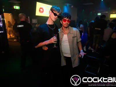 A professional photo of guests enjoying themselves at Cocktails Nightclub from our gallery.