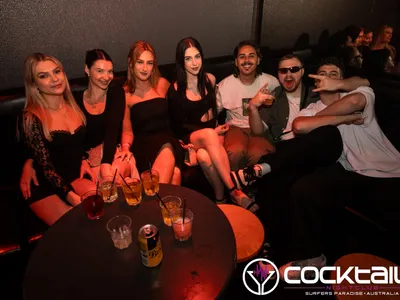 A professional photo of guests enjoying themselves at Cocktails Nightclub from our gallery.