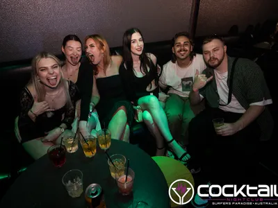 A professional photo of guests enjoying themselves at Cocktails Nightclub from our gallery.