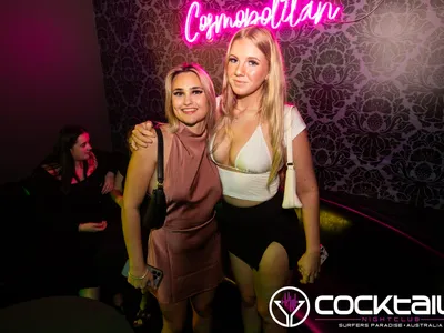 A professional photo of guests enjoying themselves at Cocktails Nightclub from our gallery.