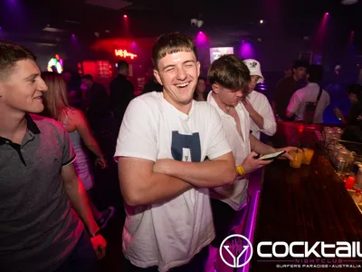 A professional photo of guests enjoying themselves at Cocktails Nightclub from our gallery.