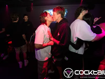 A professional photo of guests enjoying themselves at Cocktails Nightclub from our gallery.