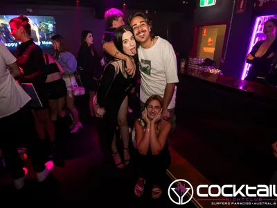 A professional photo of guests enjoying themselves at Cocktails Nightclub from our gallery.