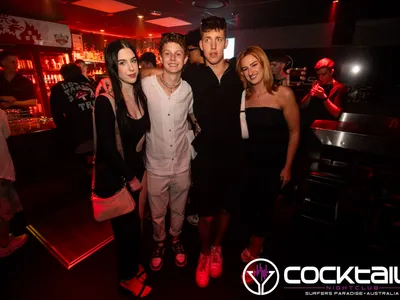 A professional photo of guests enjoying themselves at Cocktails Nightclub from our gallery.