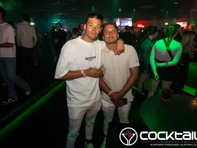 A professional photo of guests enjoying themselves at Cocktails Nightclub from our gallery.