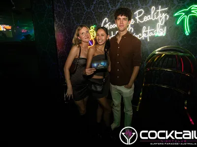 A professional photo of guests enjoying themselves at Cocktails Nightclub from our gallery.