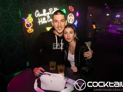 A professional photo of guests enjoying themselves at Cocktails Nightclub from our gallery.