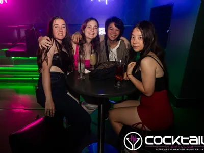 A professional photo of guests enjoying themselves at Cocktails Nightclub from our gallery.