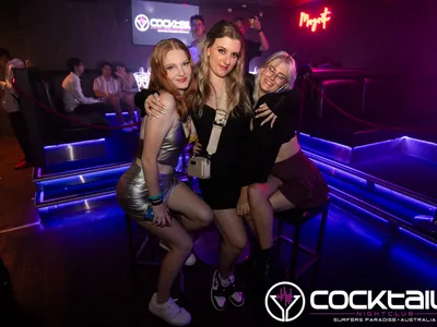 A professional photo of guests enjoying themselves at Cocktails Nightclub from our gallery.