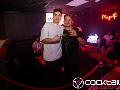 A professional photo of guests enjoying themselves at Cocktails Nightclub from our gallery.