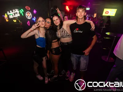 A professional photo of guests enjoying themselves at Cocktails Nightclub from our gallery.