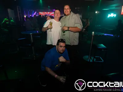 A professional photo of guests enjoying themselves at Cocktails Nightclub from our gallery.