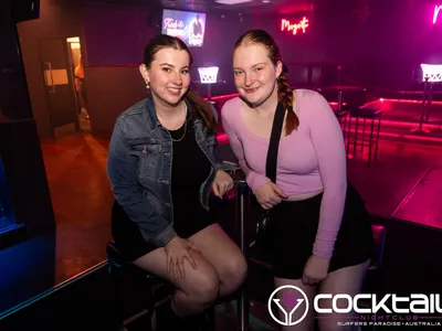 A professional photo of guests enjoying themselves at Cocktails Nightclub from our gallery.