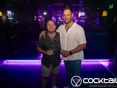 A professional photo of guests enjoying themselves at Cocktails Nightclub from our gallery.