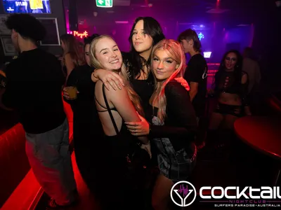 A professional photo of guests enjoying themselves at Cocktails Nightclub from our gallery.