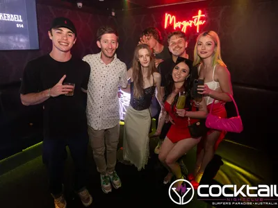 A professional photo of guests enjoying themselves at Cocktails Nightclub from our gallery.