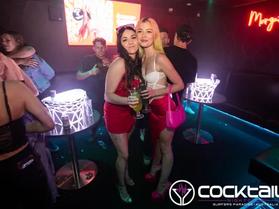 A professional photo of guests enjoying themselves at Cocktails Nightclub from our gallery.