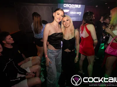 A professional photo of guests enjoying themselves at Cocktails Nightclub from our gallery.