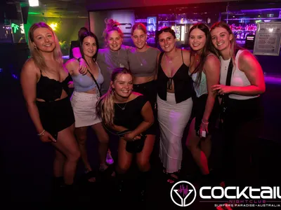 A professional photo of guests enjoying themselves at Cocktails Nightclub from our gallery.