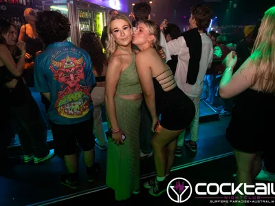 A professional photo of guests enjoying themselves at Cocktails Nightclub from our gallery.