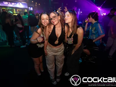 A professional photo of guests enjoying themselves at Cocktails Nightclub from our gallery.