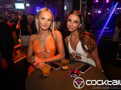 A professional photo of guests enjoying themselves at Cocktails Nightclub from our gallery.