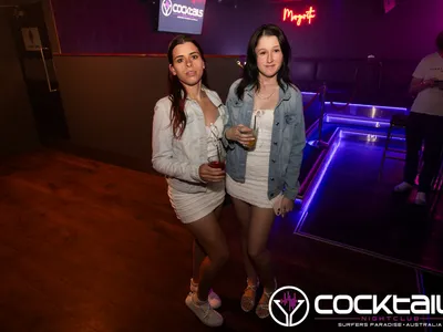 A professional photo of guests enjoying themselves at Cocktails Nightclub from our gallery.