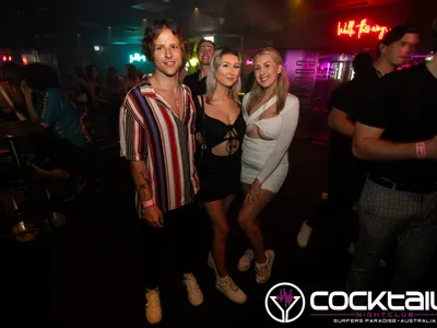 A professional photo of guests enjoying themselves at Cocktails Nightclub from our gallery.