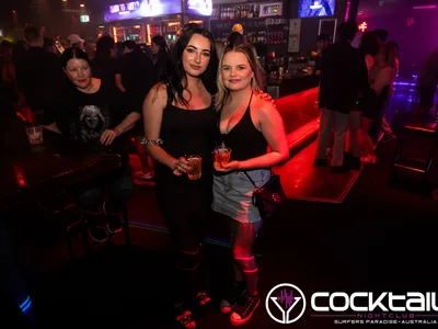 A professional photo of guests enjoying themselves at Cocktails Nightclub from our gallery.