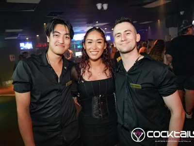 A professional photo of guests enjoying themselves at Cocktails Nightclub from our gallery.