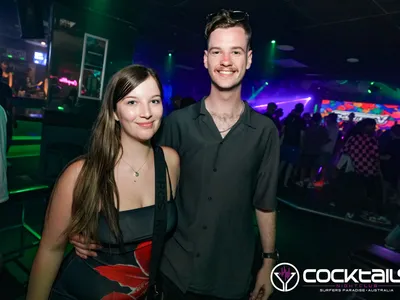 A professional photo of guests enjoying themselves at Cocktails Nightclub from our gallery.