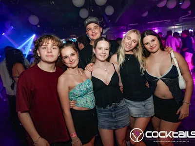 A professional photo of guests enjoying themselves at Cocktails Nightclub from our gallery.