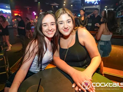 A professional photo of guests enjoying themselves at Cocktails Nightclub from our gallery.