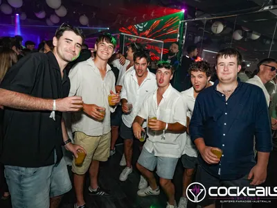 A professional photo of guests enjoying themselves at Cocktails Nightclub from our gallery.