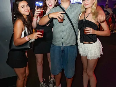 A professional photo of guests enjoying themselves at Cocktails Nightclub from our gallery.