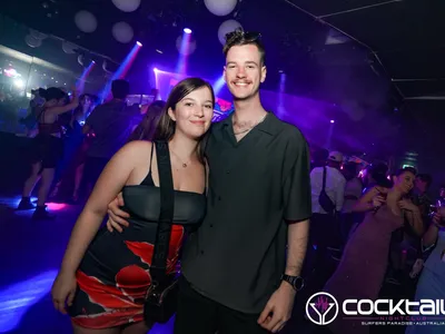 A professional photo of guests enjoying themselves at Cocktails Nightclub from our gallery.