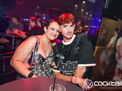 A professional photo of guests enjoying themselves at Cocktails Nightclub from our gallery.