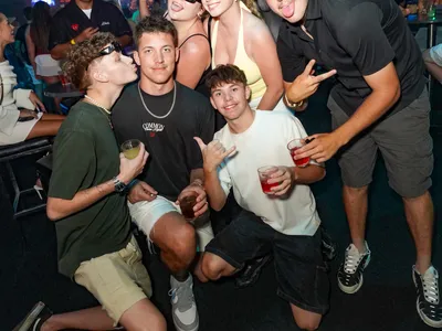 A professional photo of guests enjoying themselves at Cocktails Nightclub from our gallery.