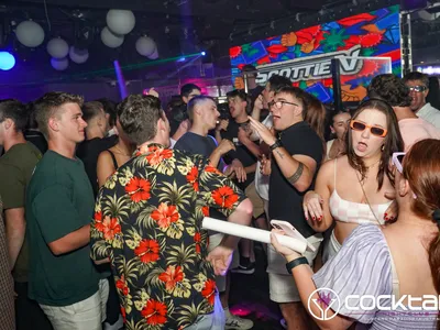 A professional photo of guests enjoying themselves at Cocktails Nightclub from our gallery.