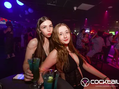 A professional photo of guests enjoying themselves at Cocktails Nightclub from our gallery.