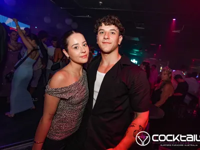 A professional photo of guests enjoying themselves at Cocktails Nightclub from our gallery.