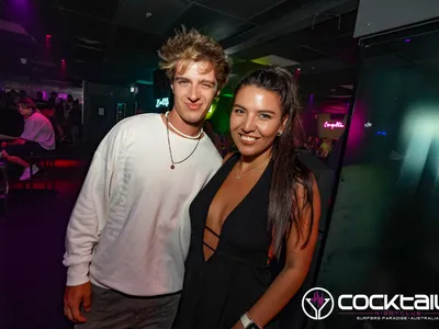 A professional photo of guests enjoying themselves at Cocktails Nightclub from our gallery.