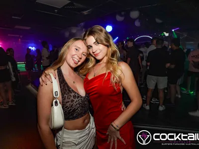 A professional photo of guests enjoying themselves at Cocktails Nightclub from our gallery.