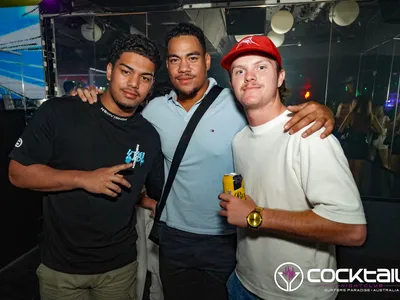 A professional photo of guests enjoying themselves at Cocktails Nightclub from our gallery.