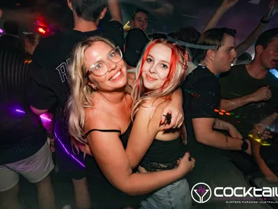 A professional photo of guests enjoying themselves at Cocktails Nightclub from our gallery.